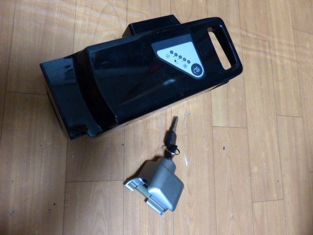 Panasonic　6.6AH　バッテリロック付　ジャンク