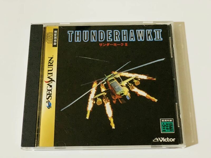 セガサターン Sega - Sega Saturn- thunderhawk 2