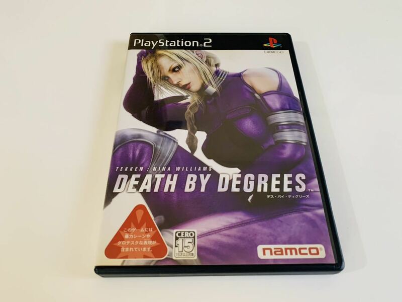 Tekken: Nina Williams death by Degreess - ps2 PlayStation 2