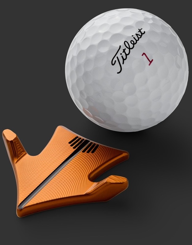 スコッティ・キャメロン Scotty Cameron - Aero Alignment Tool - Bright Dip Orange ボールマーカー 全米プロ記念 新品 限定品