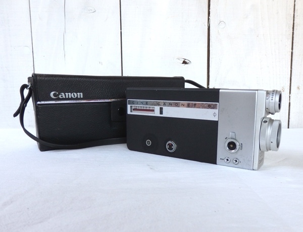 8ミリカメラ キャノン CANON CINE CANNET 8 ケース付 ジャンク