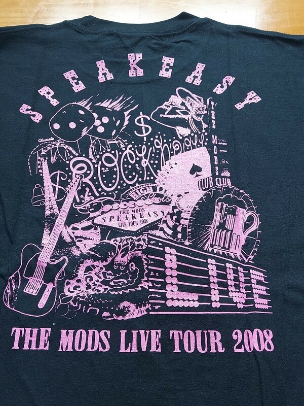 新品未使用長袖Tシャツ　Lサイズ　　THE MODS　SPEAK EASY TOUR 2008