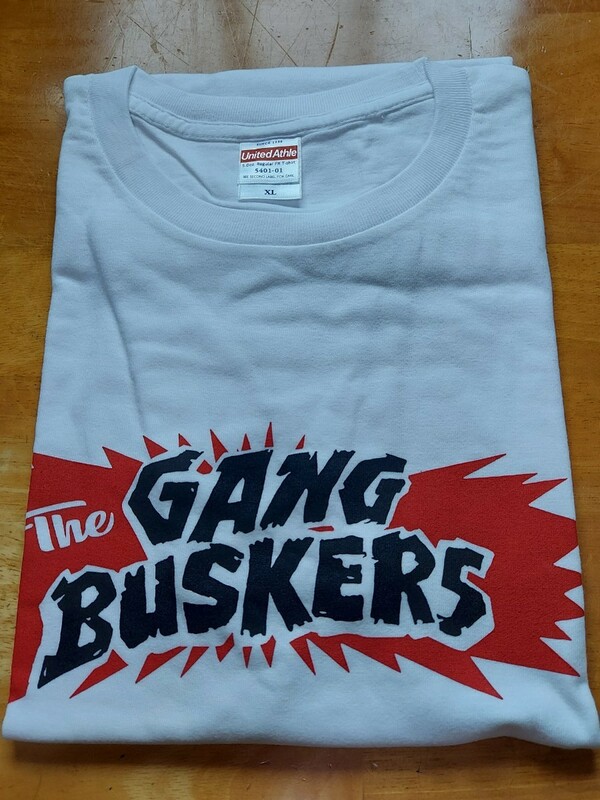 新品未使用Tシャツ　XLサイズ The GANG BUSKERS　森山達也　岩川浩二　THE MODS　THE COLTS MACKSHOW 