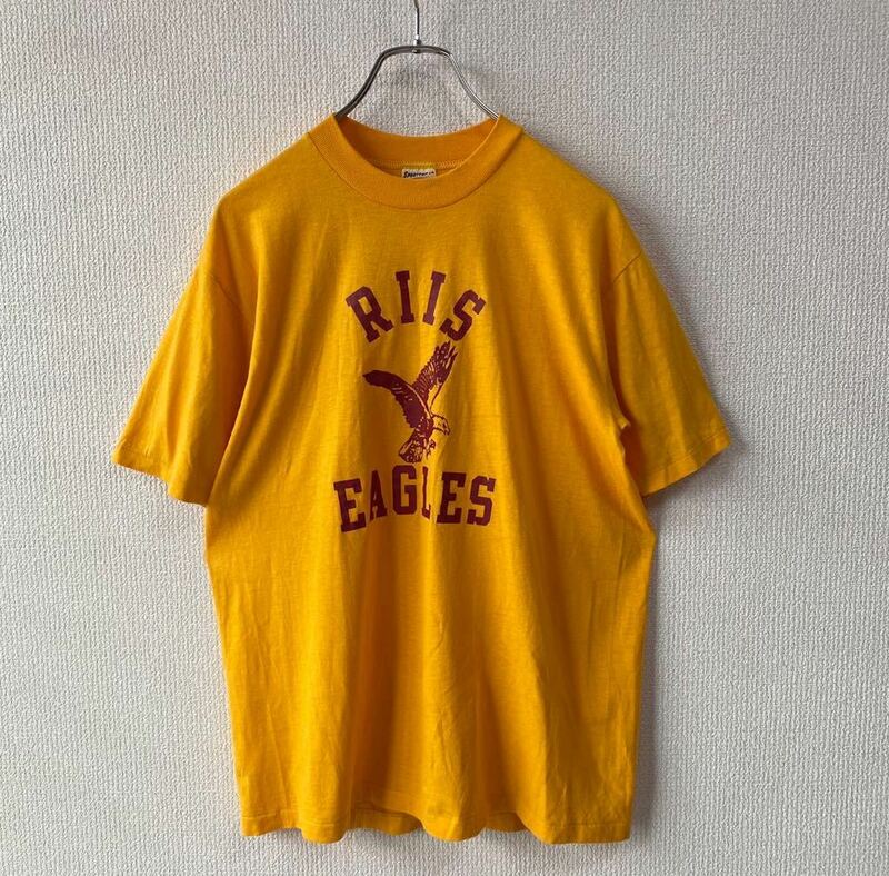 80s USA製 SPORTSWEAR プリント Tシャツ L スポーツウェア 半袖 ビンテージ アメリカ製