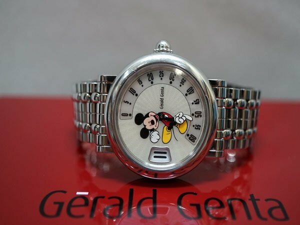 ジェラルドジェンタ　REF.M.10.065　ミッキー　腕時計