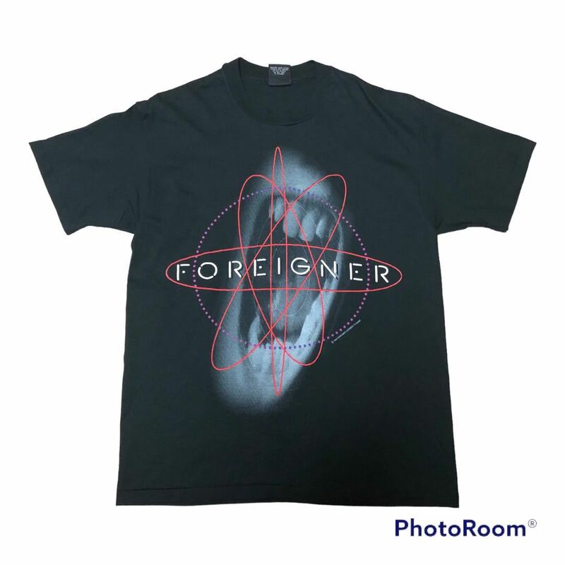 希少 DEADSTOCK USA製 FOREIGNER TOUR Tシャツ XL