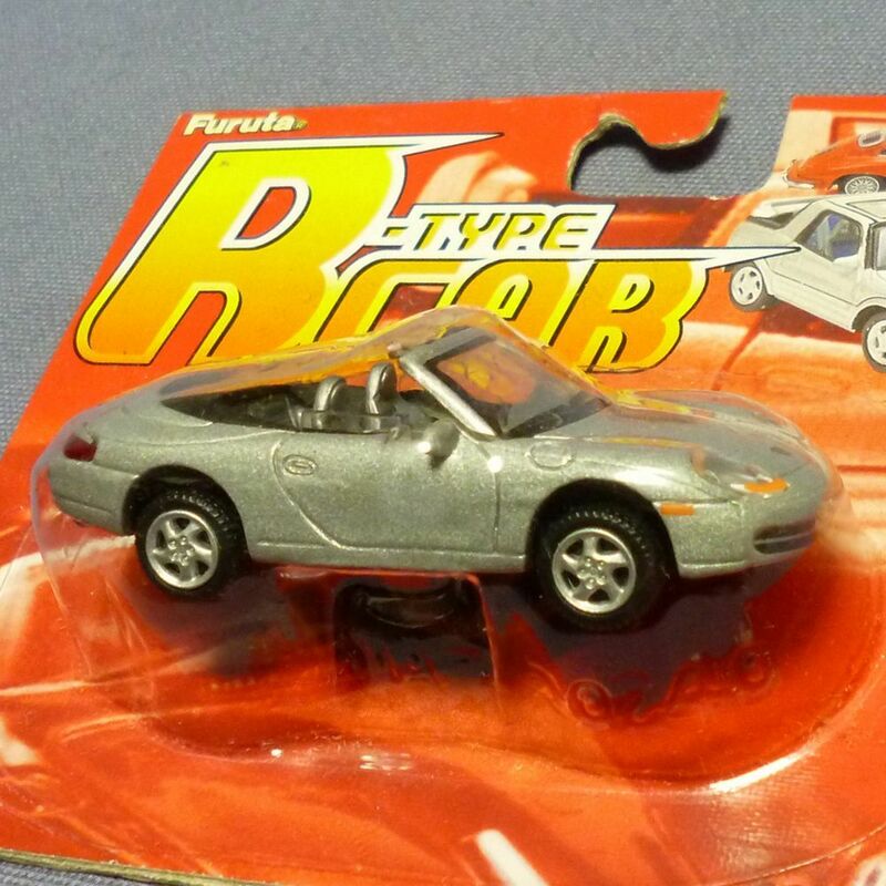 ホンウェル 1/72 ポルシェ 911 カブリオレ シルバー 2001年フルタ