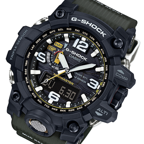 カシオ Gショック マッドマスター メンズ 腕時計 GWG-1000-1A3JF ブラック 国内正規 ブラック