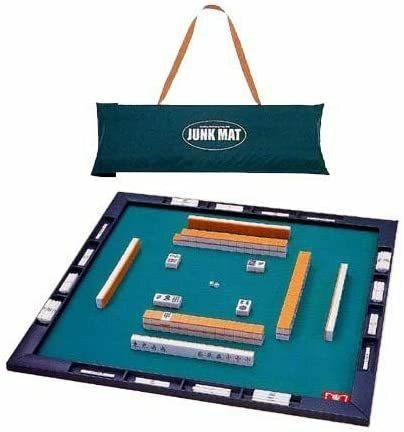 【新品】JUNK MAT（ジャンクマット）白牌セット 　コンパス・ハヤハヤ（点数計算シート）付