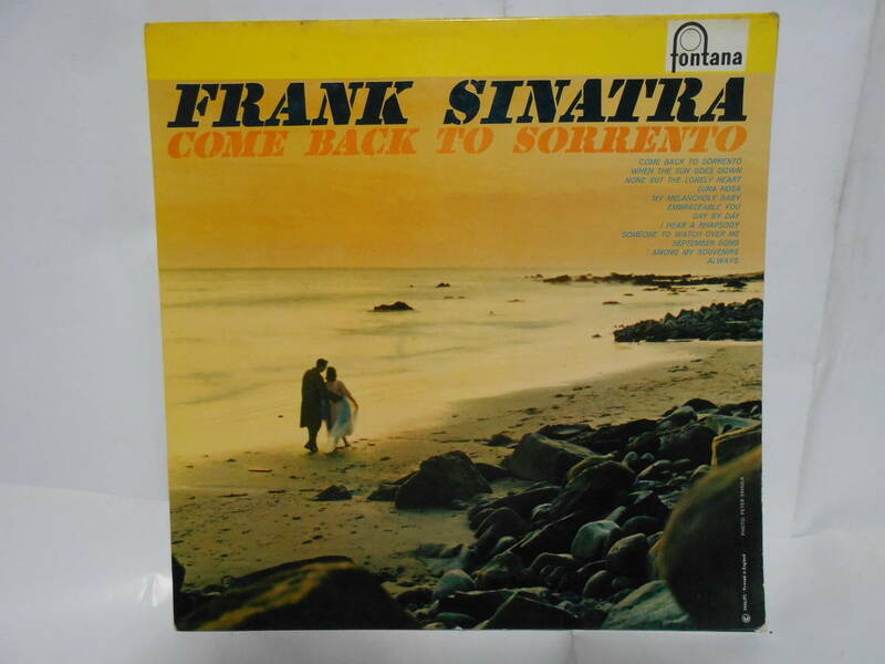 【UK LP】FRANK SINATRA COME BACK TO SORRENTO