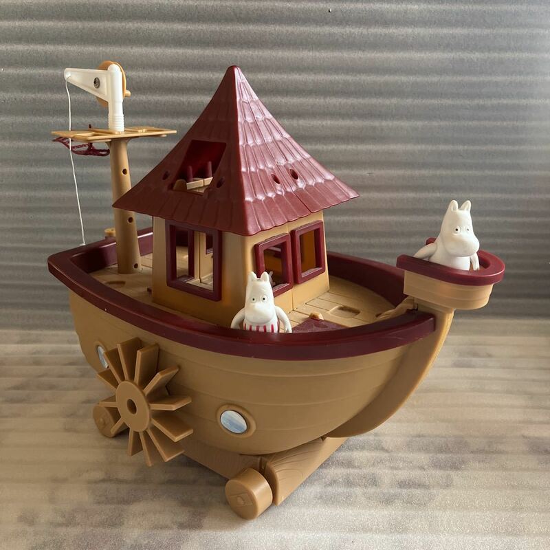 ムーミン一家 大きな 船 ムーミンハウス ドールハウス フィギュア おもちゃ 舟 模型