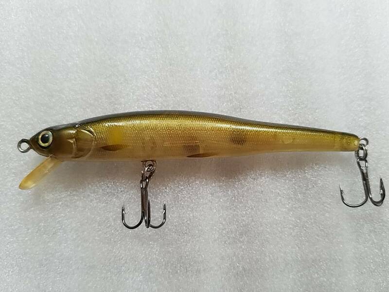 美品 ベルズ スーパーミノー90 SP #アユ　BELLS SUPER-MINNOW サスペンドミノー　鈴木知司 WoodyBell ウッディーベル