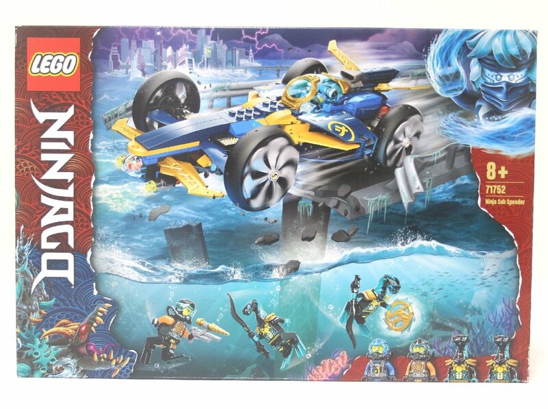 2S661 未使用品！ LEGO レゴ ブロック 71752　NINJAGO ニンジャゴー ニンジャ サブスピーダー【ニューポーン】