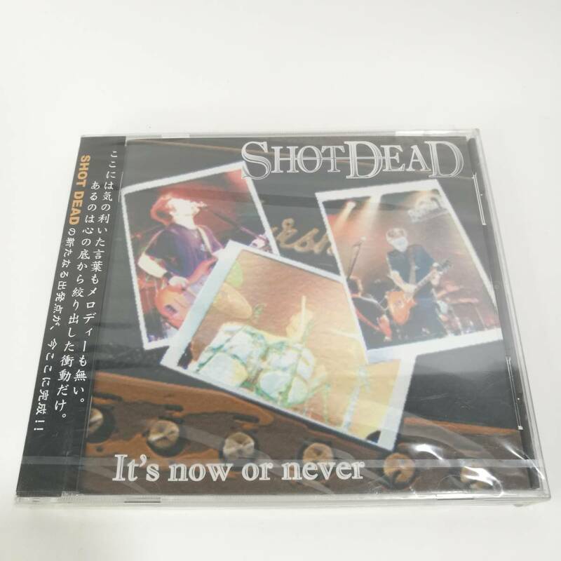 [C1008]CD 未開封 SHOT DEAD It’s now or never 　/////HTLC-1008