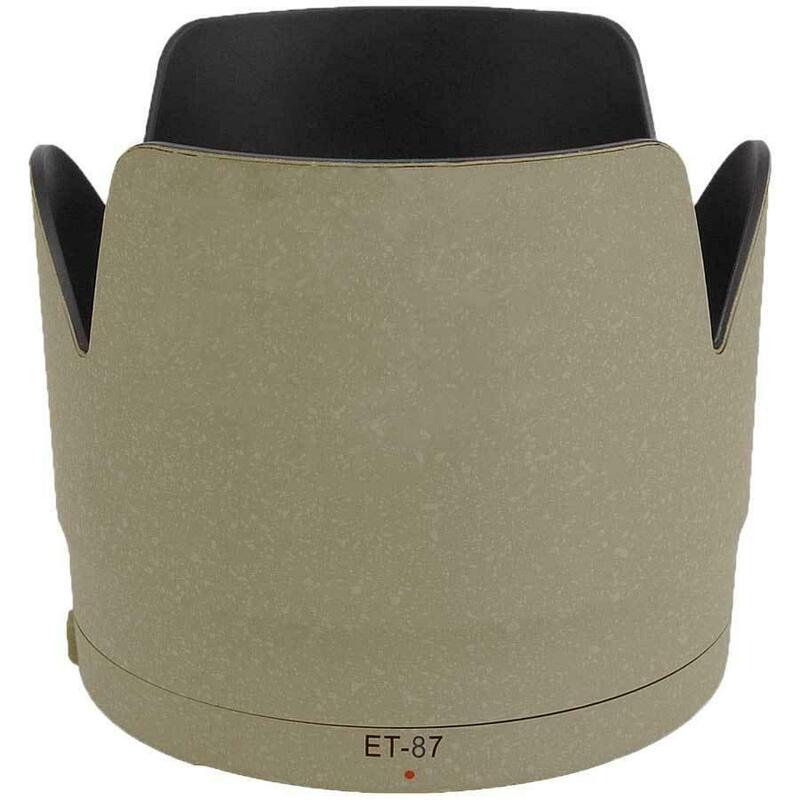 ET-87 互換レンズフード キヤノン EF70-200mm F2.8L IS III USM 等 対応 canon用 逆装着時、フィルターやレンズキャップ取付可能！