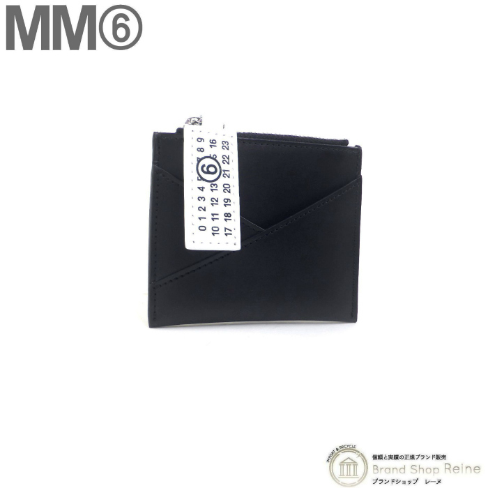 メゾン マルジェラ （Maison Margiela） MM6 Japanese 6 ジップ ウォレット コインパース コインケース 小銭入れ SA6UI0015（新品）