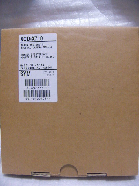 ★新品★ SONY XCD-X710 XGA CCDカメラ IEEE1394デジタル (カメラ本体+ケーブルのセット)