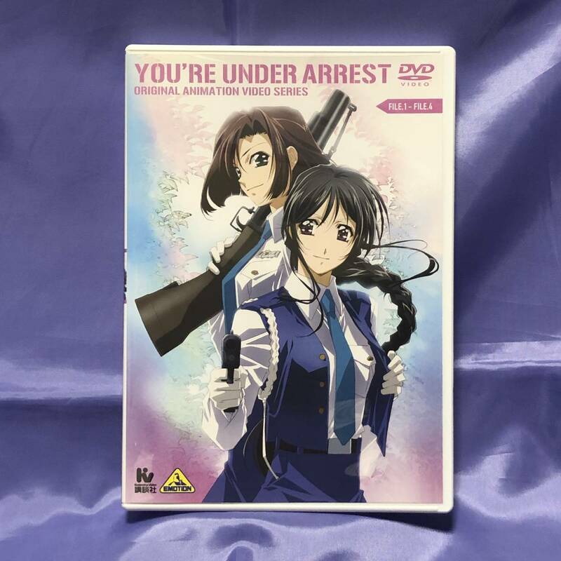 YOU’RE UNDER ARREST　逮捕しちゃうぞ　FILE.1-FILE.4　DVD　★★★★★送料無料★★★★★　目立つ傷汚れ無し