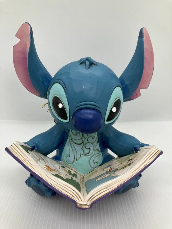 【新品・未使用】ディズニーフィギュア　スティッチ with Storybook