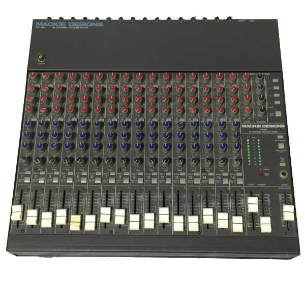 MACKIE DESIGNS CR1604 16 CHANNEL MIC/LINE MIXER アナログミキサー 【現状品】