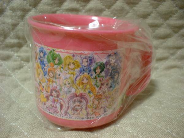 ★ プリキュアオールスターズ 耐熱 コップ 即決 新品 弁当 入園 ★