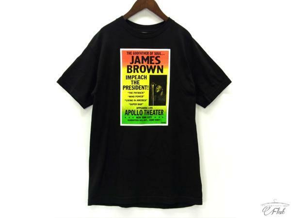 激レア！ 美品！ Supreme JAMES BROWN Tee 最高の魂（ソウル）を持つ男 ジェームス ブラウン Tシャツ 黒 ブラック