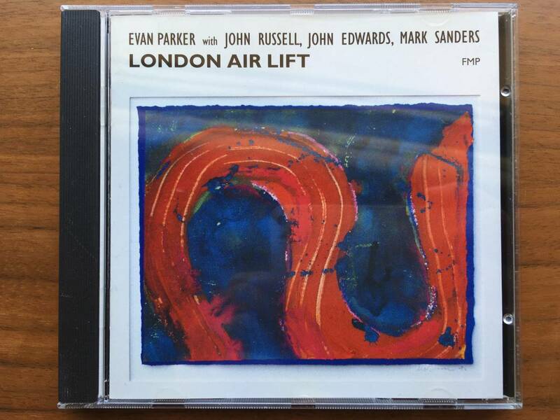 美品 Evan Parker with John Russell, John Edwards, Mark Sanders LONDON AIR LIFT CD / Free Improvisation, Modern Creative