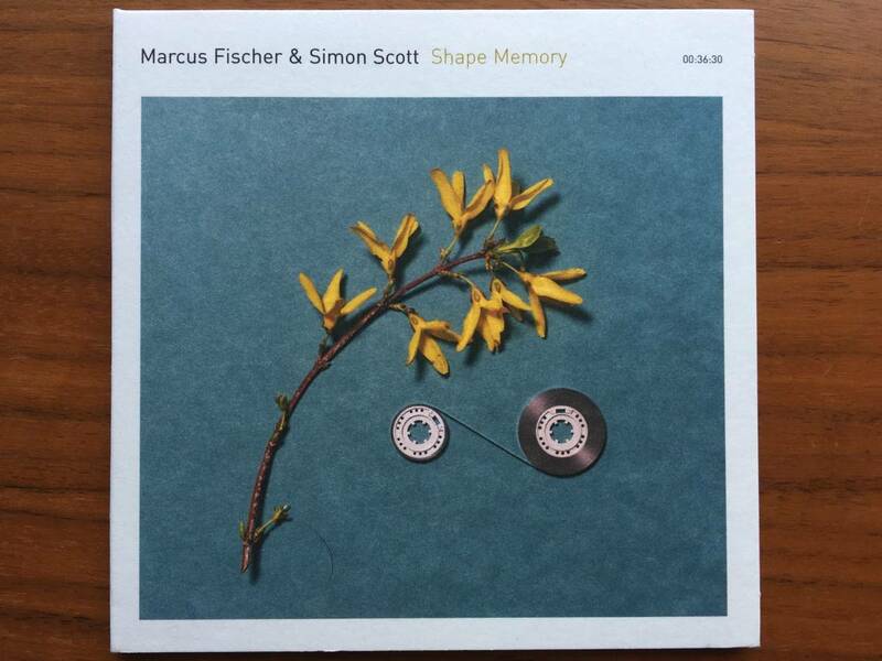 美品 Marcus Fischer & Simon Scott SHAPE MEMORY CD mastered by Taylor Deupree / Ambient, Abstract, Drone, Experimental