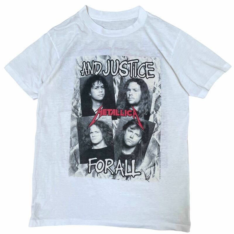 古着 1988 metallica and justice for all メタリカ アンドジャスティスフォーオール Tシャツ