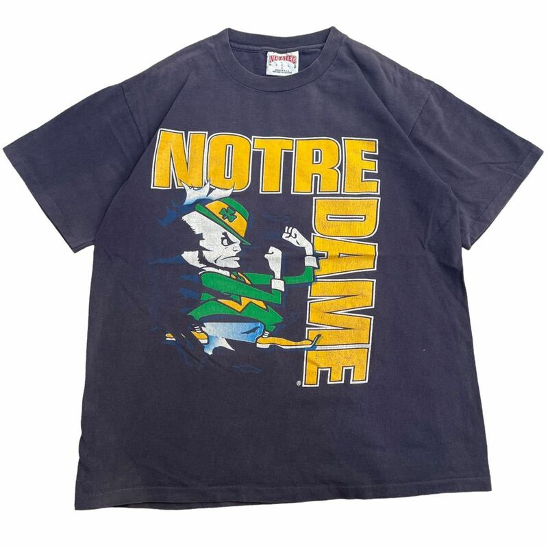 USA製 NOTRE DAME ノートルダム ファイティング アイリッシュ Tシャツ