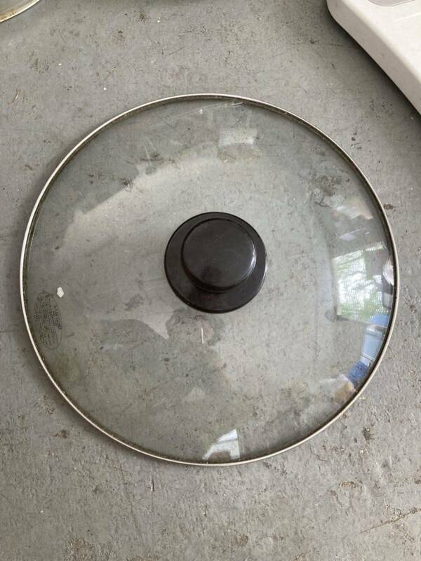 【雑貨】 強化ガラス 鍋 蓋 フライパン 約31センチ なべ 