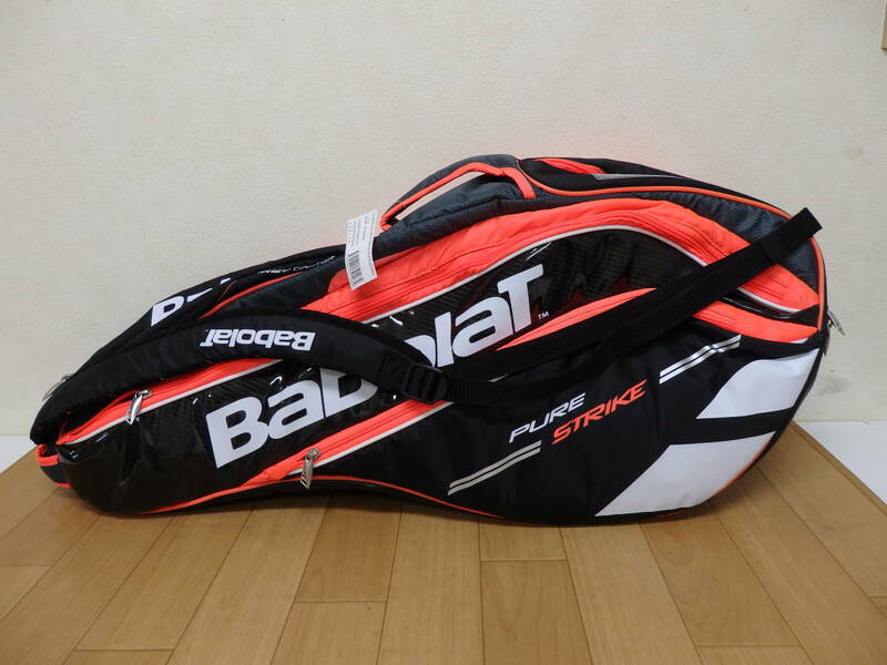 T5-5.5） Babolat / バボラ　PURE STRIKE / ピュアストライク 　テニスラケットバッグ ラケットホルダー　タグ付き