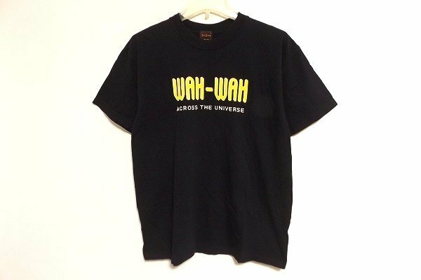 N5657:wah-wah vox by fab four　限定Tシャツ/黒/2/アメリカ製：35