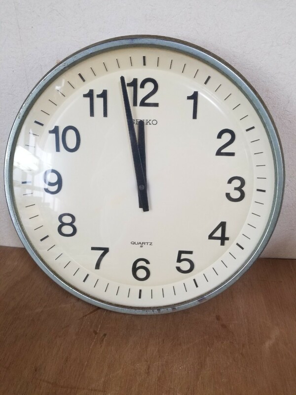 SEIKO セイコー 壁掛け時計 掛時計 昭和　QA506