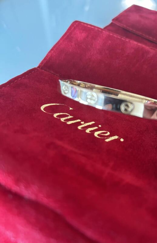 カルティエ　Cartier ラブブレス　イエローゴールド　サイズ19