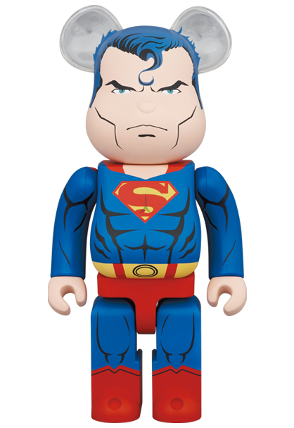 新品 BE@RBRICK SUPERMAN BATMAN: HUSH Ver. 1000％ MEDICOM TOY ベアブリック kaws カウズ BASQUIAT BANKSY Keith Haring WARHOL