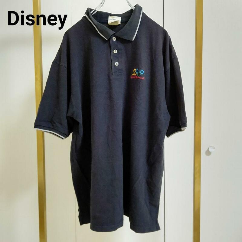 Disney/ディズニー/XL/ブラック/ポロシャツ