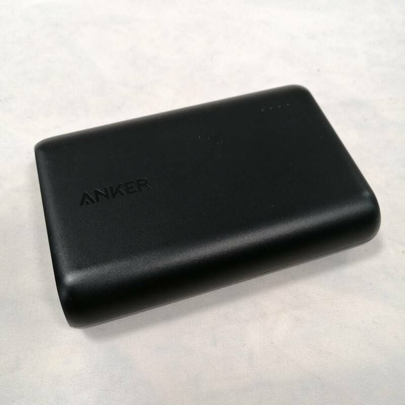 Anker PowerCore 10000 (10000mAh 大容量 モバイルバッテリー) iPhone&Android対応 (ブラック)PSEマークあり【USED】a08021