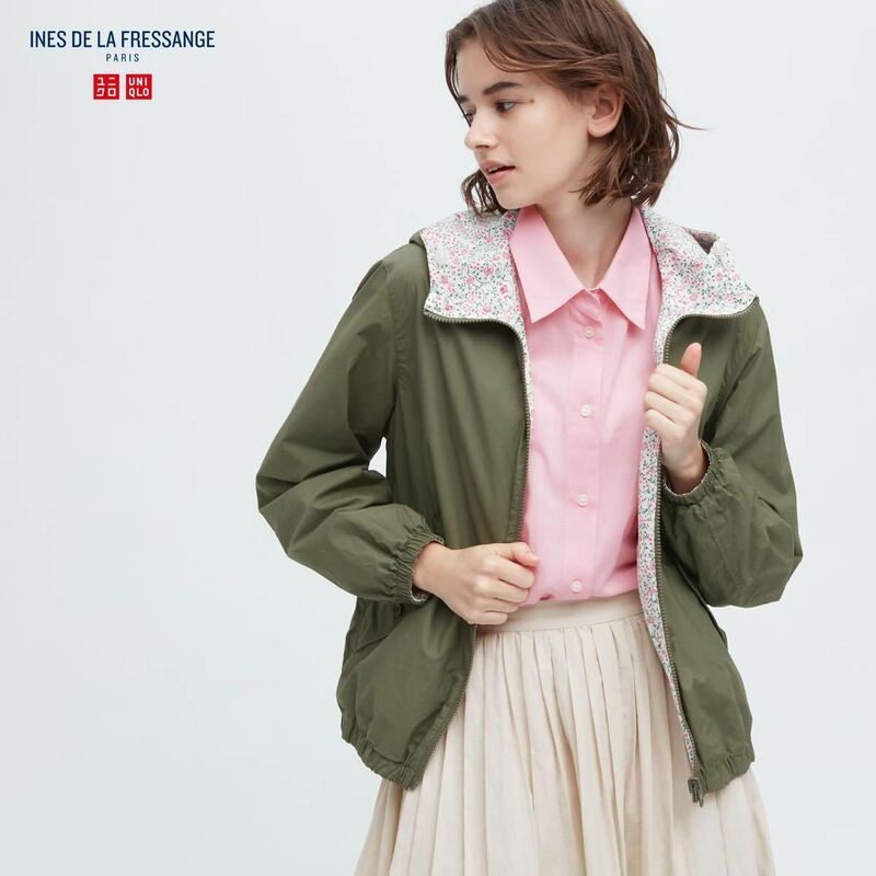 sale!新品タグ付☆UNIQLO×イネス☆リバーシブルパーカー