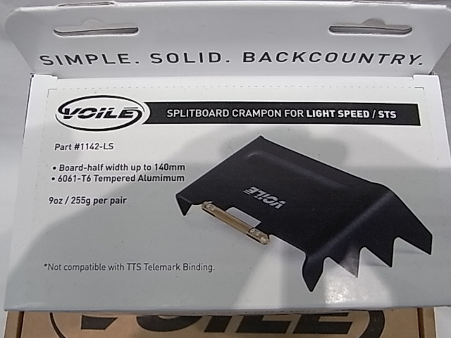 正規店購入品新品未使用品 Voile SPLITBOARD LIGHT SPEED STS CRAMPON / ボレー ライトスピード用 STS クランポン