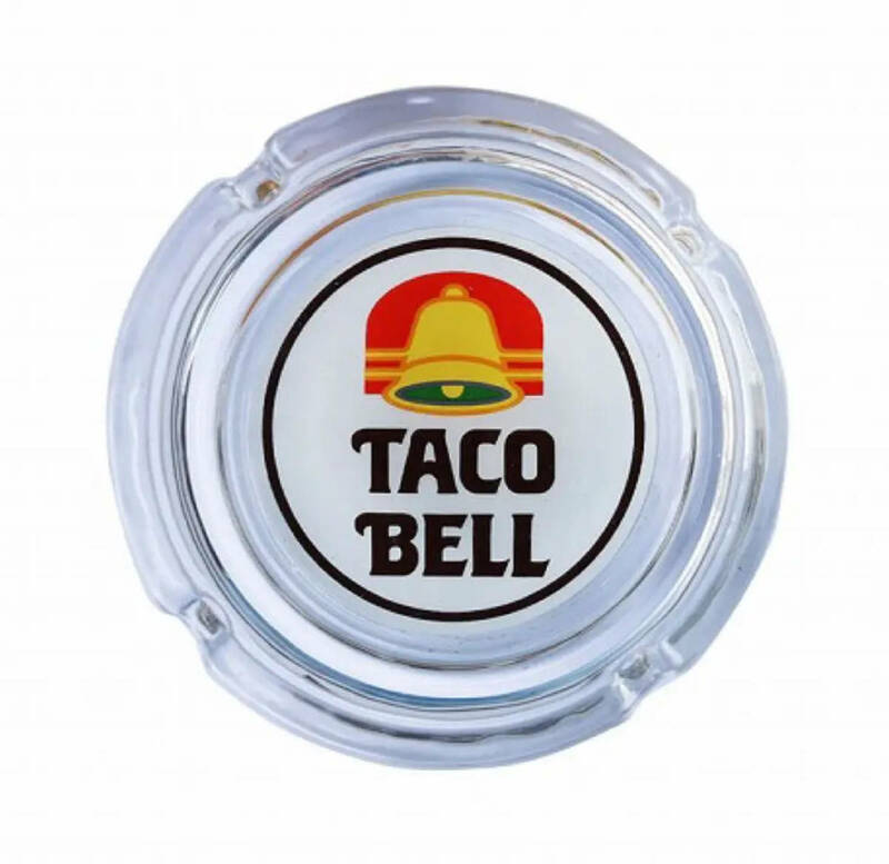 灰皿　ガラス製　TACO BELL