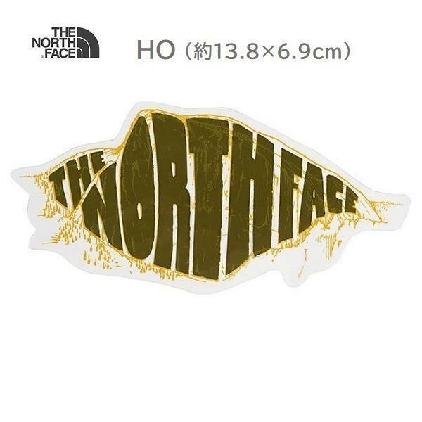 TNF Print Sticker NN32229 HO ノースフェイス ステッカー 新品 防水素材