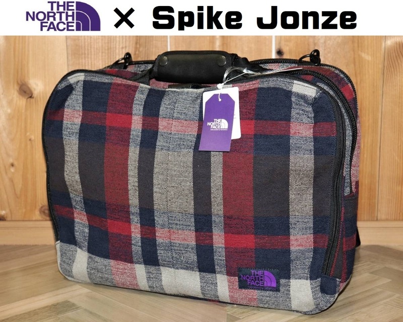 送料無料 即決【未使用】 THE NORTH FACE PURPLE LABEL(nanamica) × Spike Jonze 3WAY バッグ ★ ノースフェイス 定価3万8500円 NN7881N