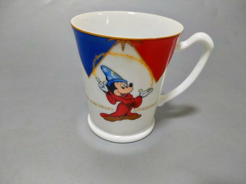 c8917◆美品◆三郷陶器SANGOディズニーマグカップ　ミッキーマウス/ファンタジア