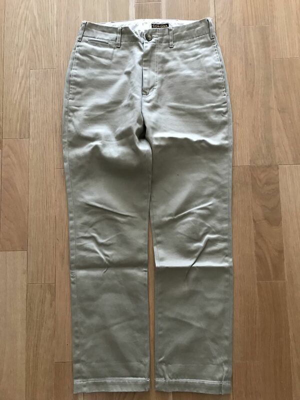 CORONA FATIGUE DESERT SLACKS M-41 Khaki Chino Pants サイズ Sコロナ デザート スラックス カーキ チノパン Post ポスト