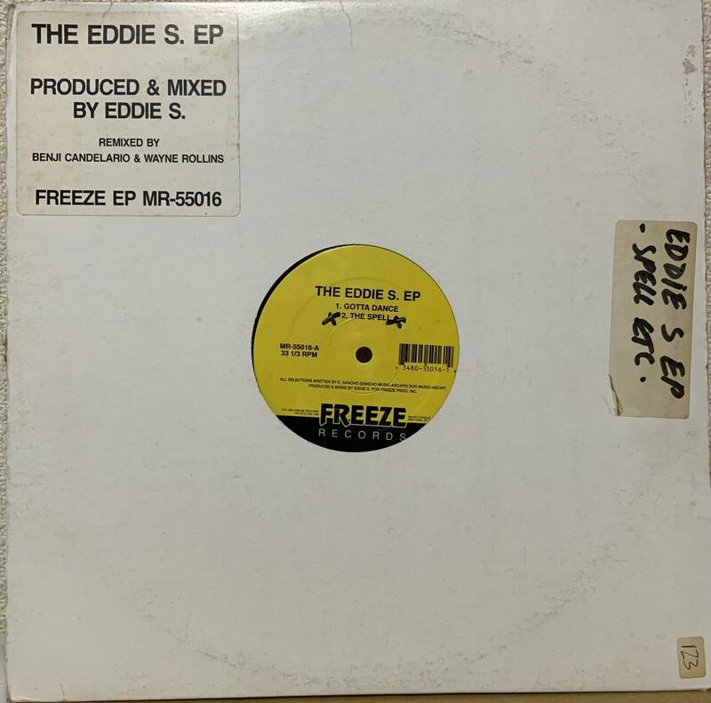 12! THE EDDIE S. EP! FREEZE EP MR-55016! 1992!