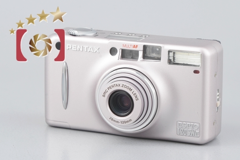 【中古】PENTAX ペンタックス ESPIO 120SW II ライラック コンパクトフィルムカメラ