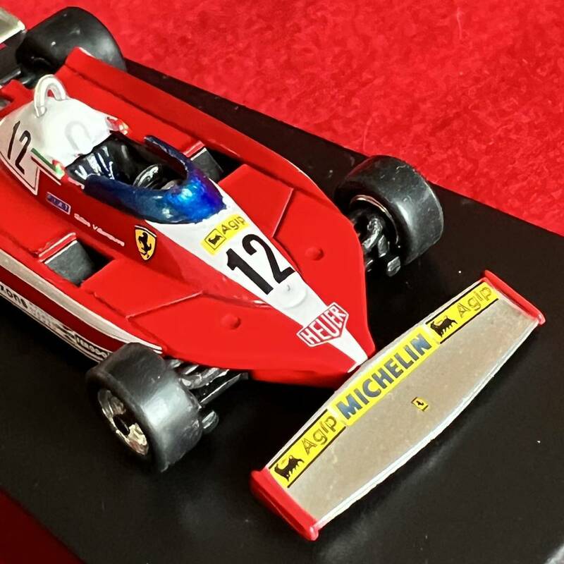 京商 1/64 Ferrari 312T3 No.12 G.Villeneuve フェラーリ 312T3 No.12 G.ビィルニューヴ