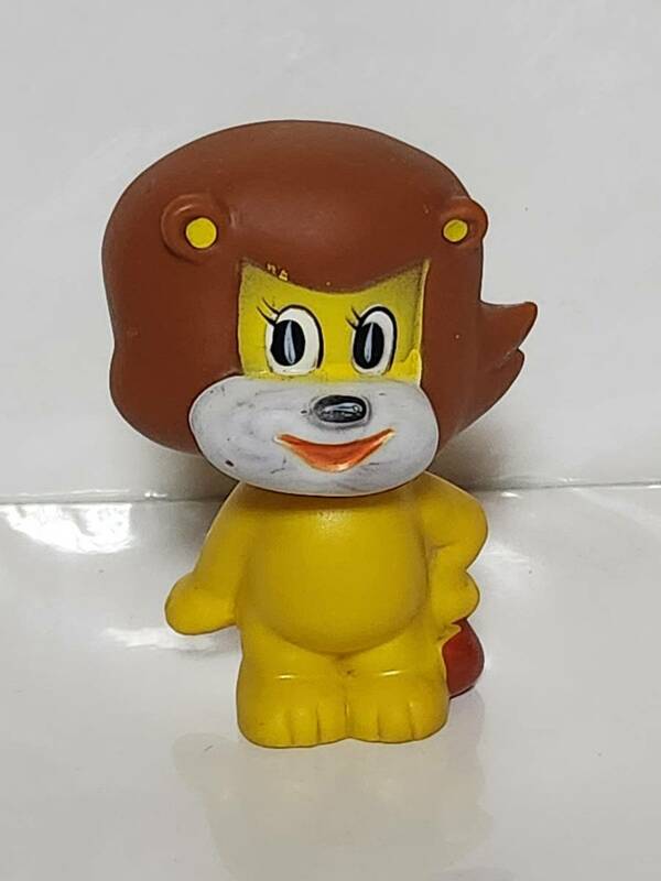 ４３　昭和レトロ　ライオン油脂　ライオンちゃん　ソフビ人形