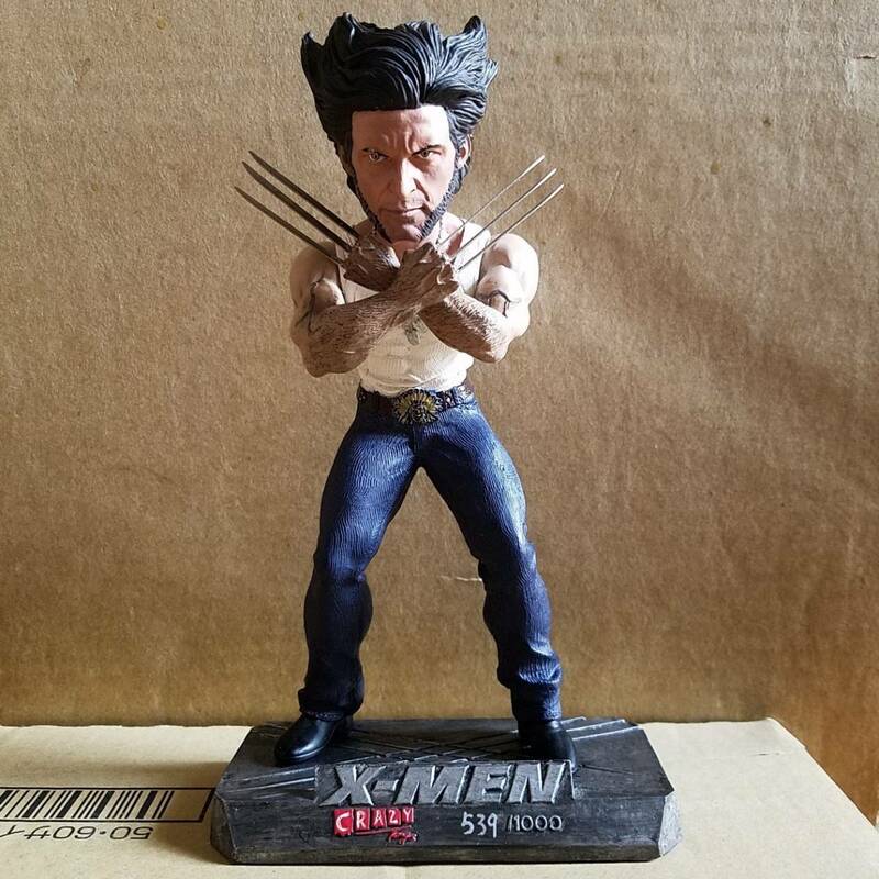 美品！Crazy Toys Limited Edition Wolverine 8 Inch　Statue / X-MEN ウルヴァリン フィギュア